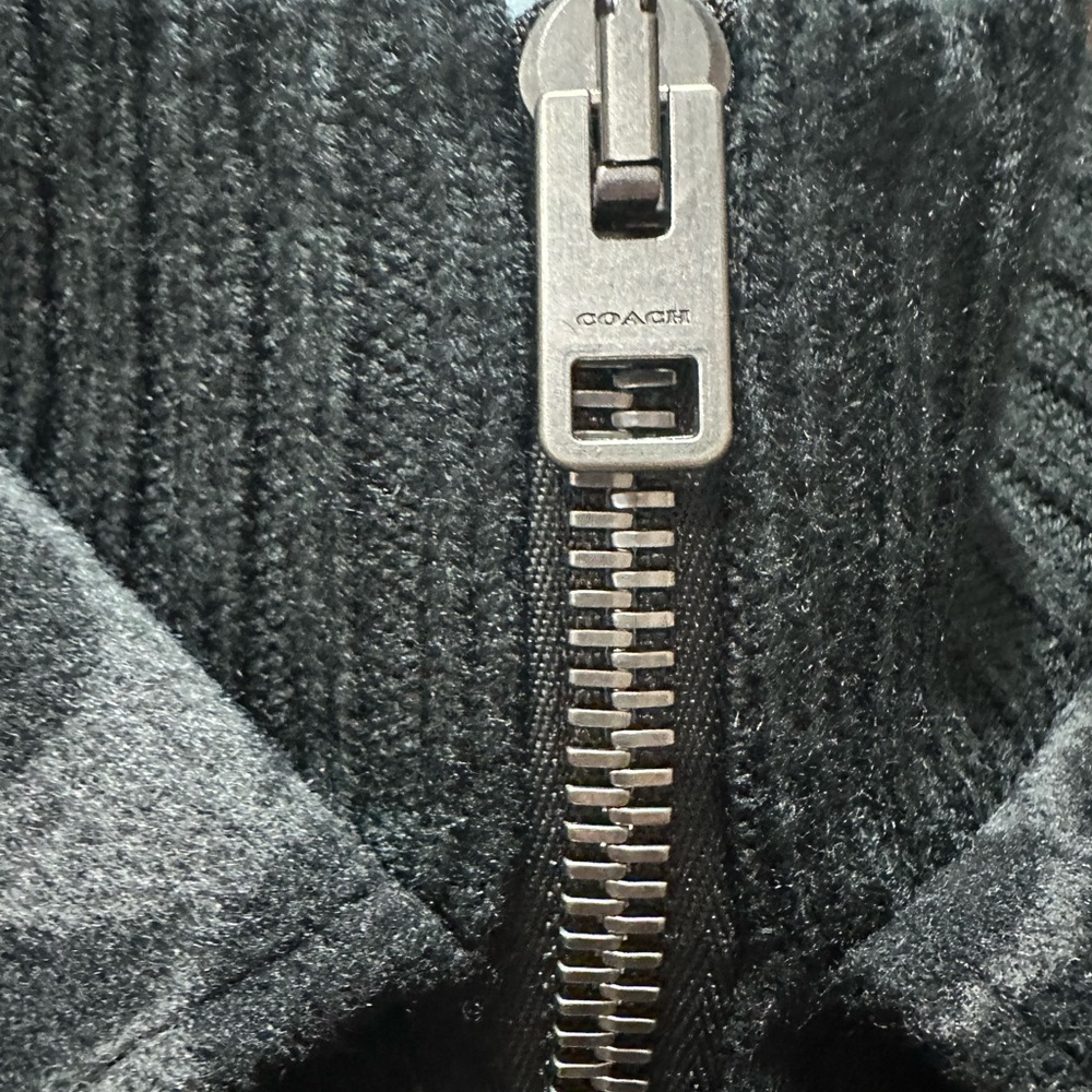 Coach Black Women's Sweater Cape with Belt - Picture 10 of 11
